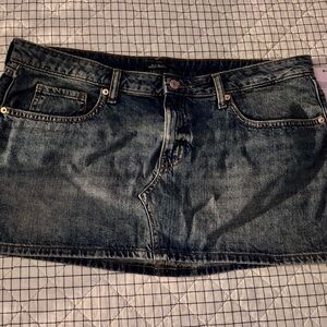 Wild Fable Denim Mini Skirt - Blue